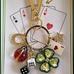 True to Form Bag Charm Keychain Lucky Charms